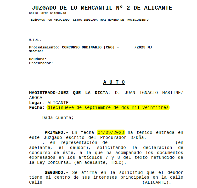 cuanto tarda ley segunda oportunidad